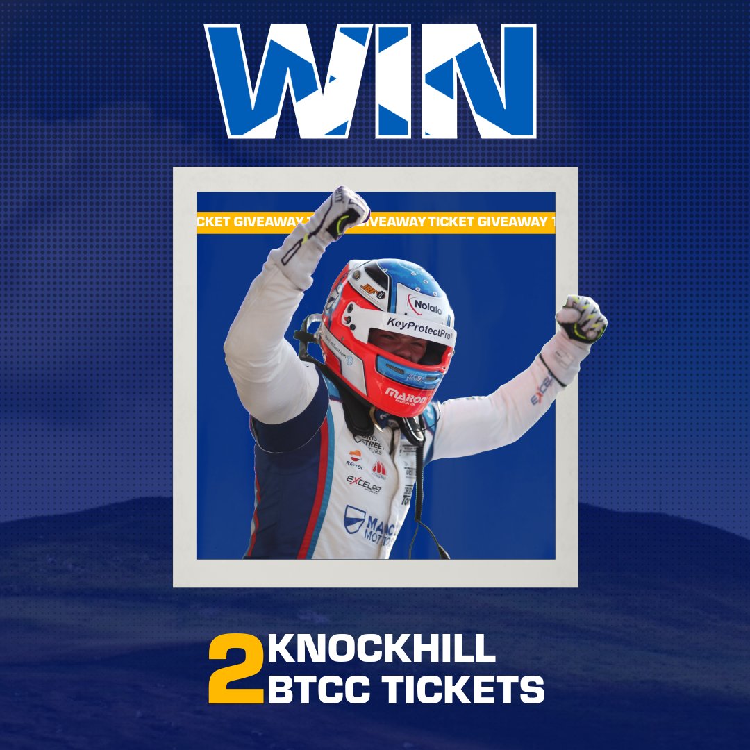 BTCC returns to Scotland 🏴󠁧󠁢󠁳󠁣󠁴󠁿

For your chance to win a pair of Kwik Fit BTCC tickets to Knockhill, like, comment and tag who you would bring!

The competition closes on Monday, 5 August.  

Good luck!