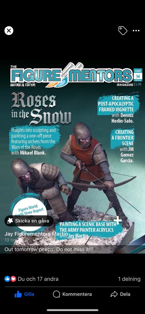 PaintsAndStuff's tweet photo. Go check out the latest issue of Figure mentors historical edition. You will find my latest post apocalyptic diorama in there. https://t.co/yykXMeAxMP https://t.co/KGTwnKTU1d