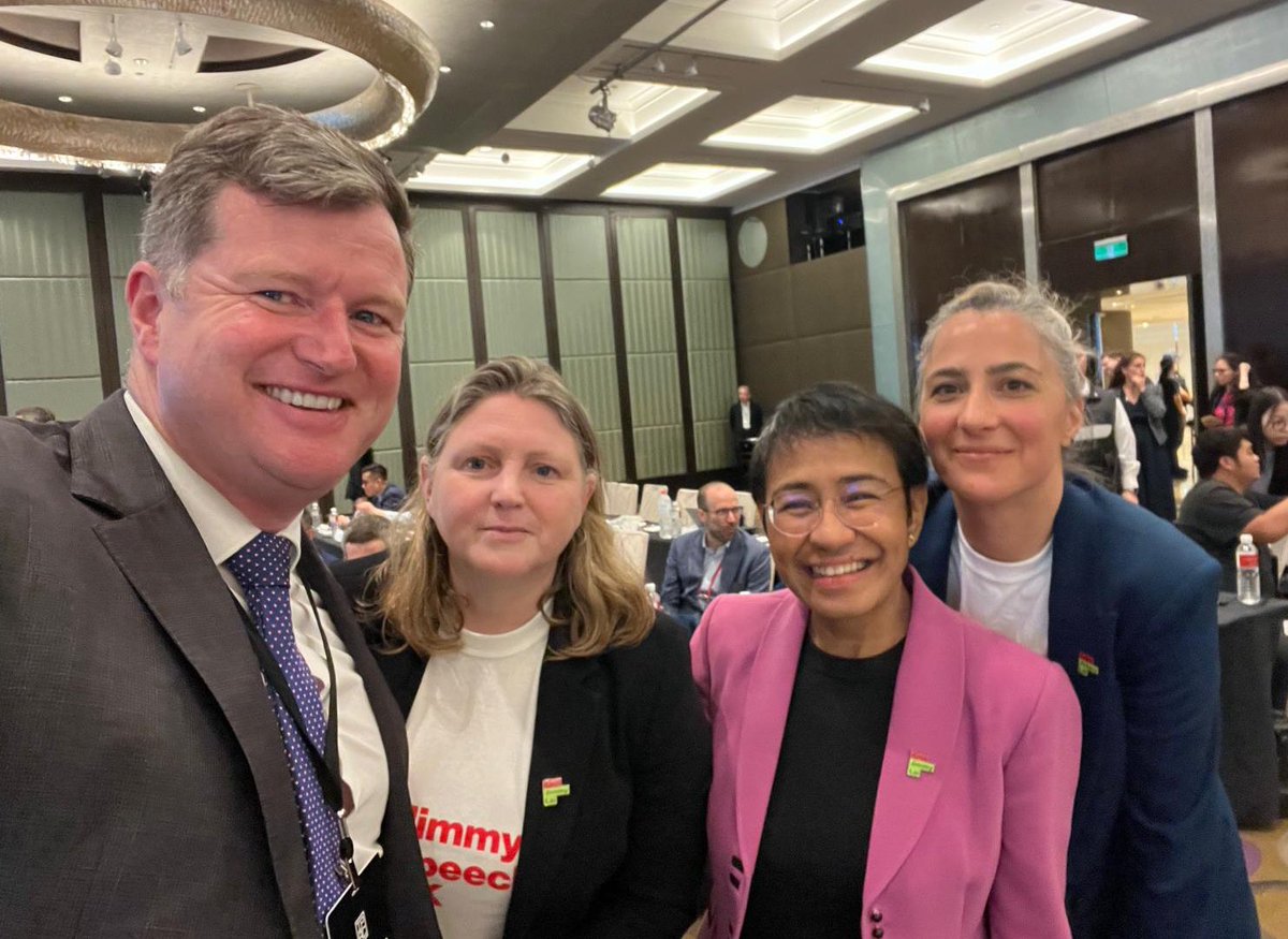 #FreeJimmyLai (@supportjimmylai) on Twitter photo Senator <a href="/malcolmbyrne/">Malcolm Byrne 🇮🇪 🇪🇺 🇺🇦</a> 🇮🇪 joining <a href="/mariaressa/">Maria Ressa</a> & two members of #JimmyLai’s international legal team, <a href="/caoilfhionnanna/">Caoilfhionn Gallagher KC</a> & <a href="/TatyanaEatwell/">Tatyana Eatwell</a>, at <a href="/ipacglobal/">Inter-Parliamentary Alliance on China (IPAC)</a> #IPACTaipei24 today.
International lawmakers are united: it’s time to #FreeJimmyLai.
#JournalismIsNotACrime
#DefendDemocracy Senator <a href="/malcolmbyrne/">Malcolm Byrne 🇮🇪 🇪🇺 🇺🇦</a> 🇮🇪 joining <a href="/mariaressa/">Maria Ressa</a> & two members of #JimmyLai’s international legal team, <a href="/caoilfhionnanna/">Caoilfhionn Gallagher KC</a> & <a href="/TatyanaEatwell/">Tatyana Eatwell</a>, at <a href="/ipacglobal/">Inter-Parliamentary Alliance on China (IPAC)</a> #IPACTaipei24 today.
International lawmakers are united: it’s time to #FreeJimmyLai.
#JournalismIsNotACrime
#DefendDemocracy