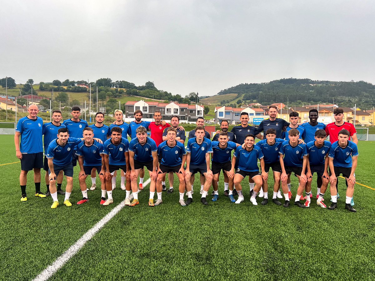 ¡Ya estamos en marcha! ⚽️ Ayer comenzaba para nosotros la pretemporada en el Marqués De la Vega de Anzo 🔝