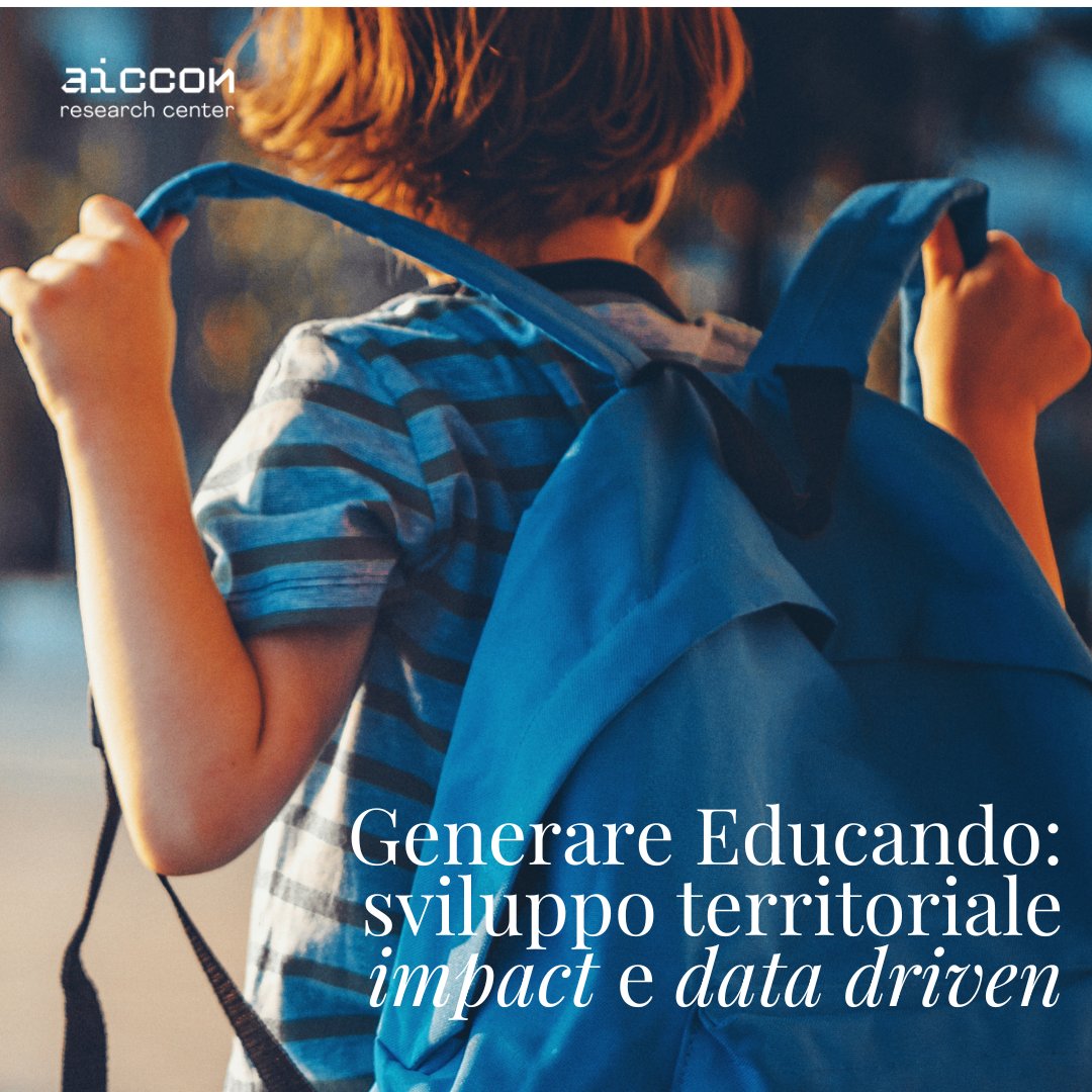 📌Generare Educando: sviluppo territoriale impact e data driven
👉Il percorso di accompagnamento all’orientamento all’impatto della progettualità e alla loro valutazione insieme gli istituti scolastici del Bando della Fondazione CR #Biella
bit.ly/4d57Y4q