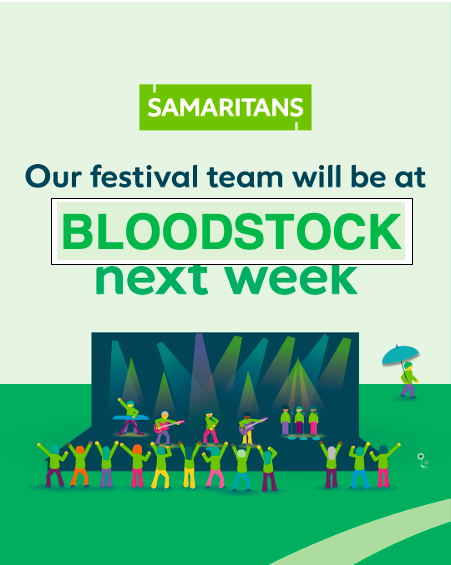 festivalsams's tweet photo. @BLOODSTOCKFEST Hello Bloodstock Festival Folk, just a heads up that @festivalsams will be at Bloodstock for the duration of the festival. If you are struggling come over and talk to us #asafespace #talktous #thereforyou💚 https://t.co/ZjkPTDqm85