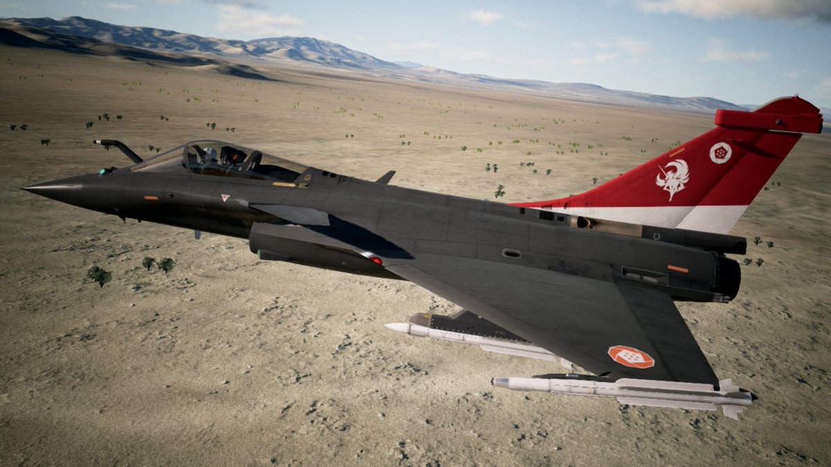 ACE7 機体紹介⑮Rafale M】 空海軍共用使用の高性能オムニロール艦載機