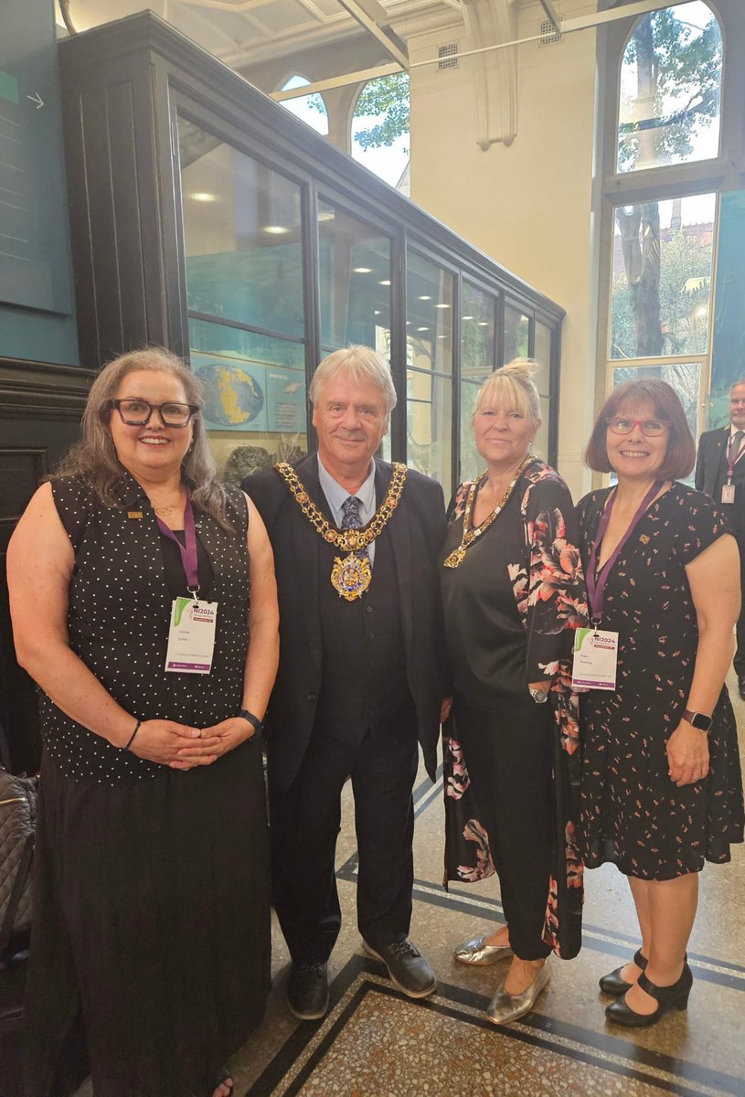 NI2024 (@ni2024) on Twitter photo Co-chairs of #NI2024 Dawn Dowding and Leanne Currie had the pleasure of welcoming the Lord Mayor of Manchester, Paul Andrews, and his wife Karen at the opening reception on Sunday! 🎉
Keep an eye on our socials to see more highlights!🌟📸
#Healthcare #Nursing #AI <a href="/decisiondawn/">Dawn Dowding</a> Co-chairs of #NI2024 Dawn Dowding and Leanne Currie had the pleasure of welcoming the Lord Mayor of Manchester, Paul Andrews, and his wife Karen at the opening reception on Sunday! 🎉
Keep an eye on our socials to see more highlights!🌟📸
#Healthcare #Nursing #AI <a href="/decisiondawn/">Dawn Dowding</a>