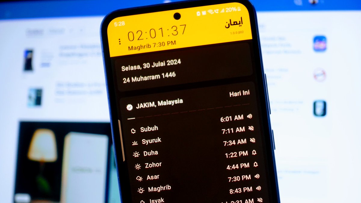amanz's tweet photo. Aplikasi Popular Iman Pro Kini Sedang Dibangunkan Untuk Pengguna Android https://t.co/ouy60gq8hP https://t.co/iHNJs0PWmY