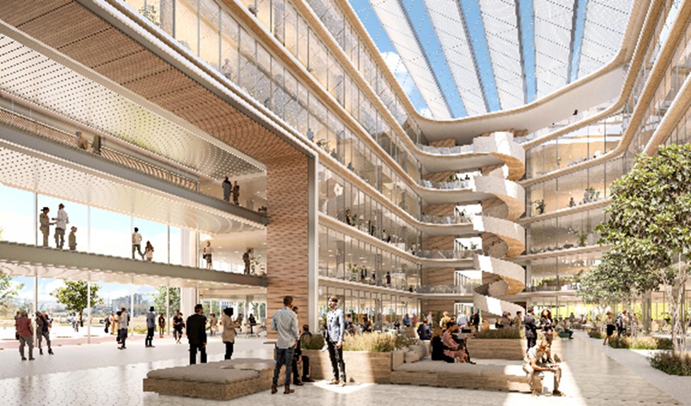 📰 Rafael de la Hoz será el encargado de dar forma a la nueva sede de #Siemens en España 💥

Será un referente en #digitalización y #sostenibilidad, se ubicará en Las Tablas (Madrid) y contará con 22.000 metros cuadrados de oficinas y servicios 🔊 sie.ag/5gSf3v