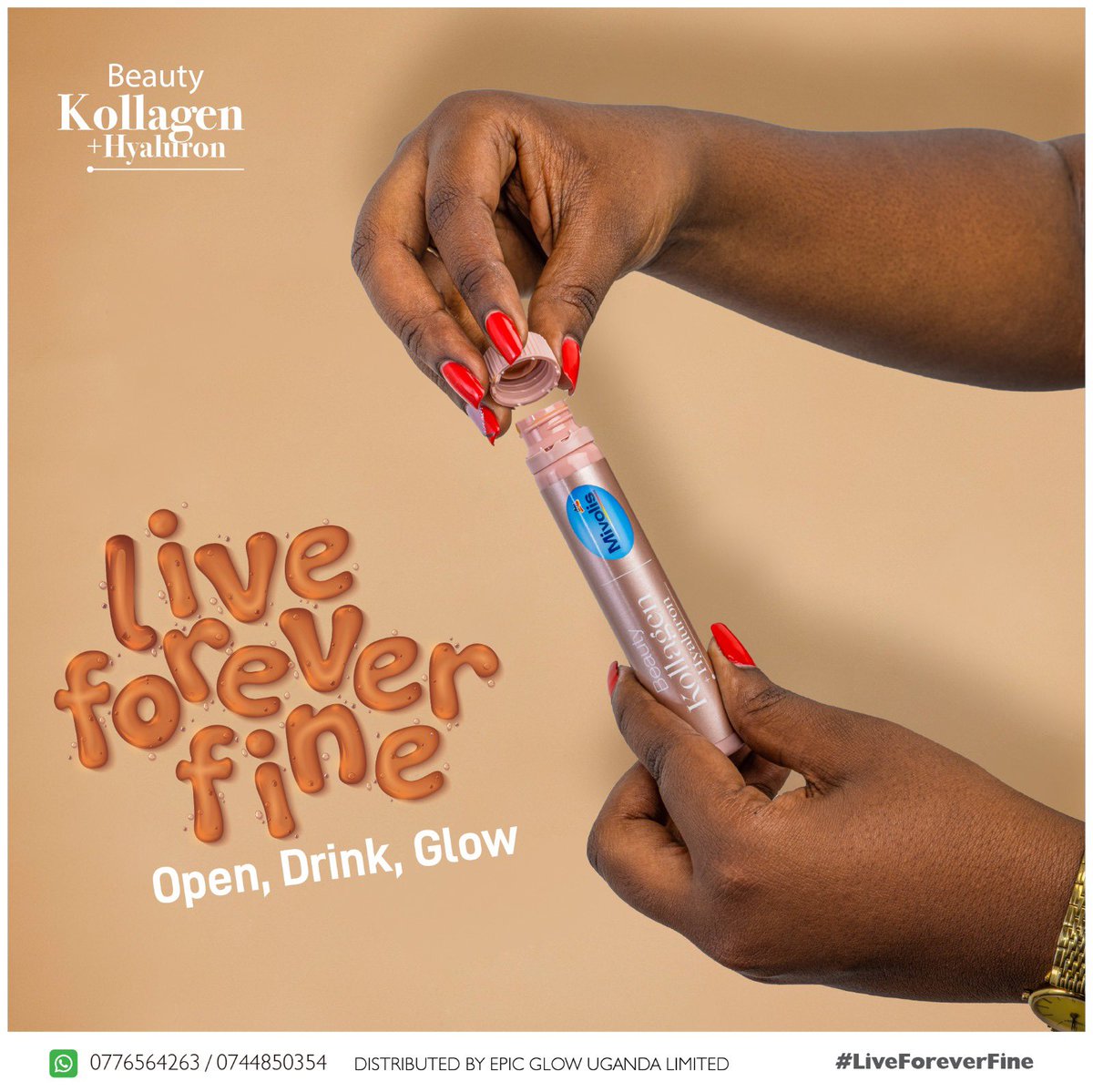 No time to measure powders or swallow tablets?

Liquid kollagen is the perfect solution for busy lives! Just drink and go, and enjoy the benefits of healthy skin, hair, and nails.

DM to Order!
#Kollagen
