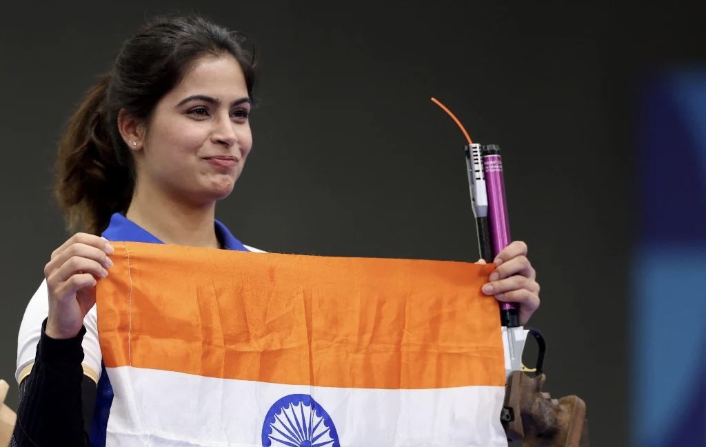 Double the glory, India! 🇮🇳🥉🥉 Manu Bhaker, our shooting sensation, has clinched two BRONZE medals at #Paris2024!

Celebrate this historic moment with the perfect audio companion. Tune in with #LeafEarbuds. #IndiaWins #ProudlyIndian 🎧