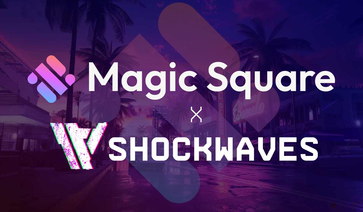#Shockwaves is happy to be listed on <a href="/MagicSquareio/">Magic Square</a>!
Thanks to the <a href="/Shockwaves_AI/">Shockwaves</a> community for the support!
More updates on the way🌊