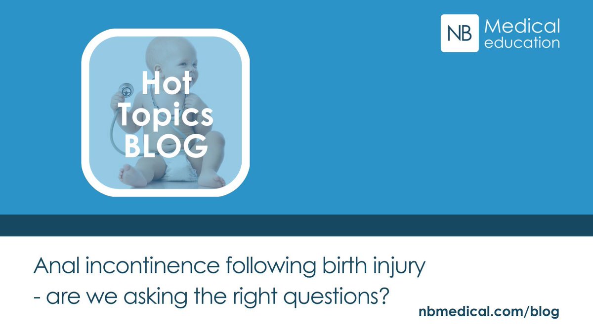 GPHotTopics's tweet photo. NEW BLOG: Anal incontinence following birth injury - are we asking the right questions? 

Treatable, not normal, and not talked about nearly enough. Read Dr Laura Darby's latest blog.

https://t.co/yHMKNMGRF5 

#PrimaryCare #BirthInjury https://t.co/5csiNu28wI