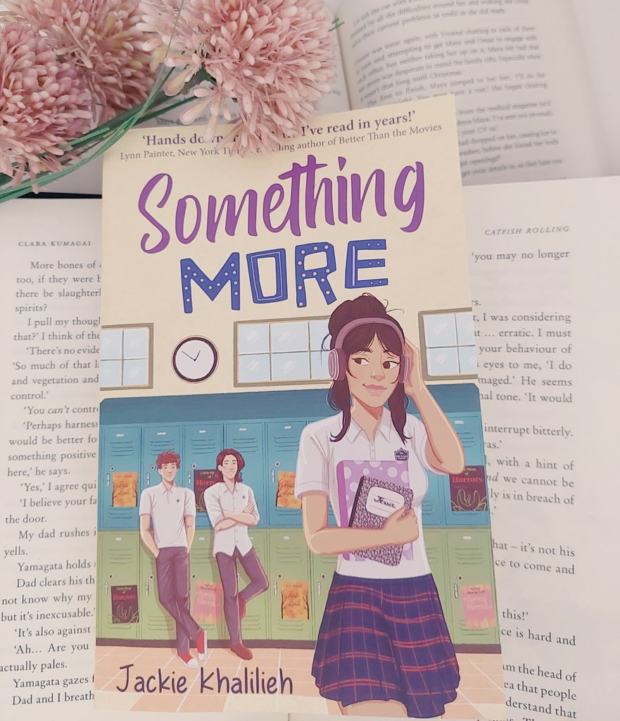 Happy Publication Day to Jackie Khalilieh 🥳 Something More is out today in the UK &amp; Ireland. This gorgeous book will make you swoon, laugh and break your heart. Grab a copy today! 

#yabooks
#Neurodiversity