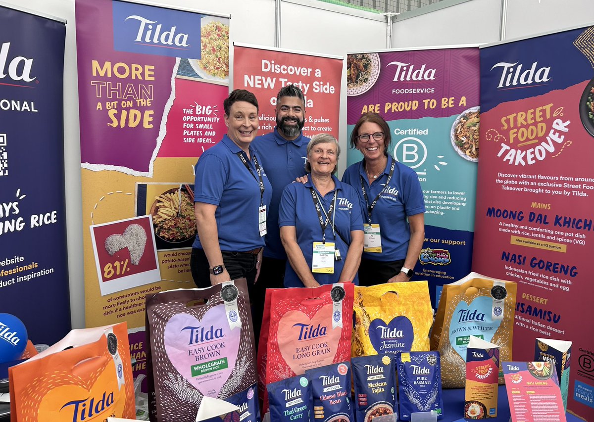 Tilda Chef (@tildachef) on Twitter photo All set for the #tucoconference24 <a href="/UniofExeter/">University of Exeter</a> Come and sample some Tilda rice delights and get your sticker ๐๐on stand 105 All set for the #tucoconference24 <a href="/UniofExeter/">University of Exeter</a> Come and sample some Tilda rice delights and get your sticker ๐๐on stand 105