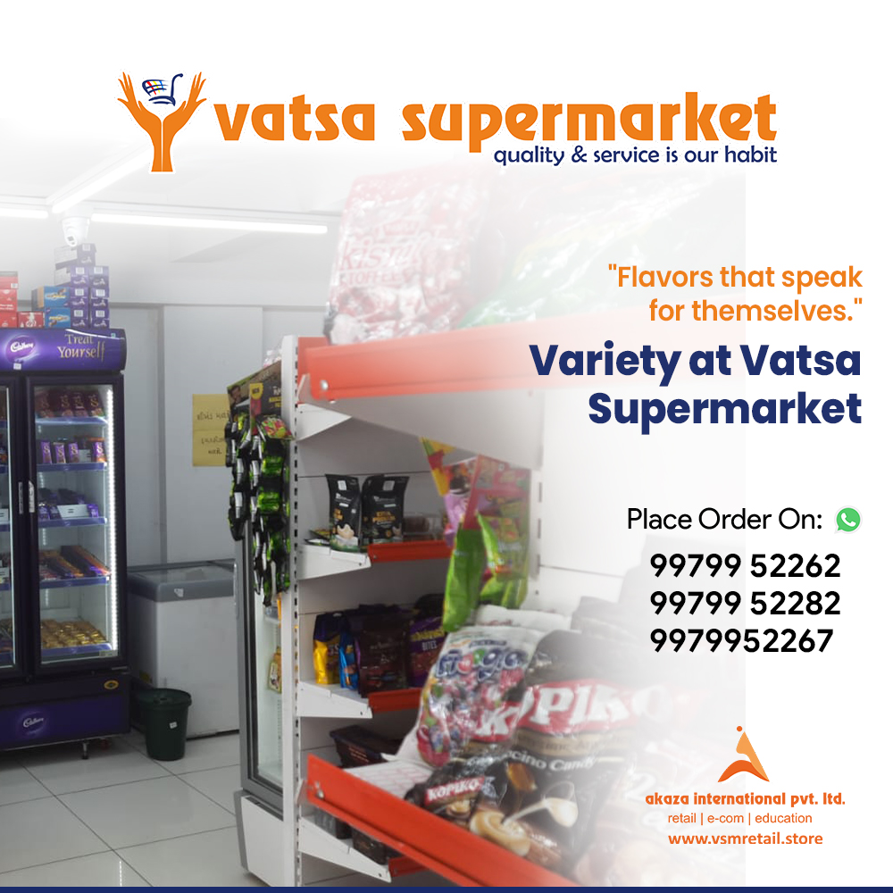 VatsaSupermark1's tweet photo. Where every bite tells a story. Experience the diverse flavors at Vatsa Supermarket!
.
#Vatsasupermarket #ShopNow #beststore #Supermart #groceries #BestServices #onlineshoppingstore #delivering #Extraordinary #freshingredients #specialoffers #hygineproducts #onlineshopping https://t.co/UY1fjxggDm