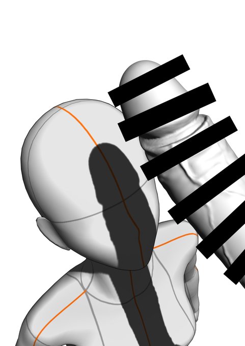今回のクリスタのアプデでエロ絵でよく見る構図が再現できた
影をトーン化してその部分だけ抜き出せばアタリに使えると思う(そのまま使いまわしてもいいかも) 