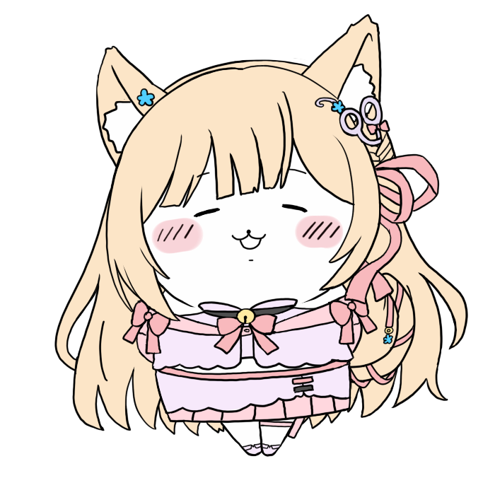 「みにゃちぃかわ #ミーニャスコット #みにゃちあーと」|モノ🍎 C100Boothで販売中のイラスト