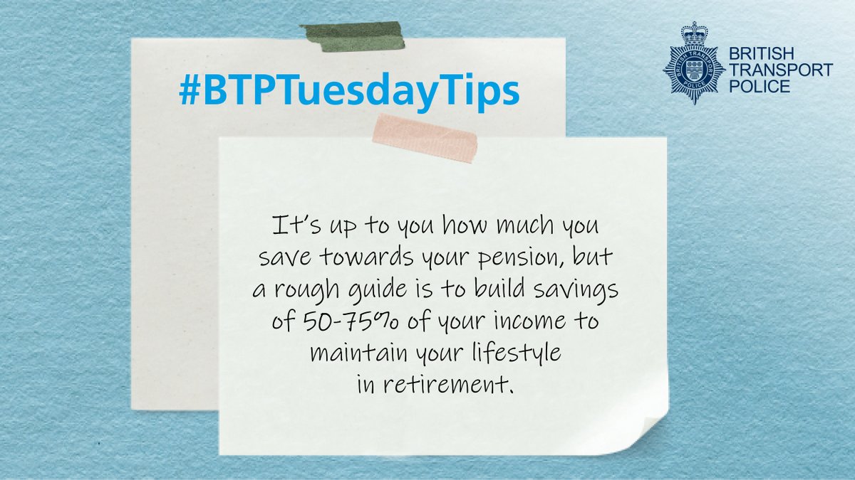 BTPPensionFund's tweet image. However, bear in mind that the more you pay in now, the better the outcome should be when you come to retire. #BTPTuesdayTips