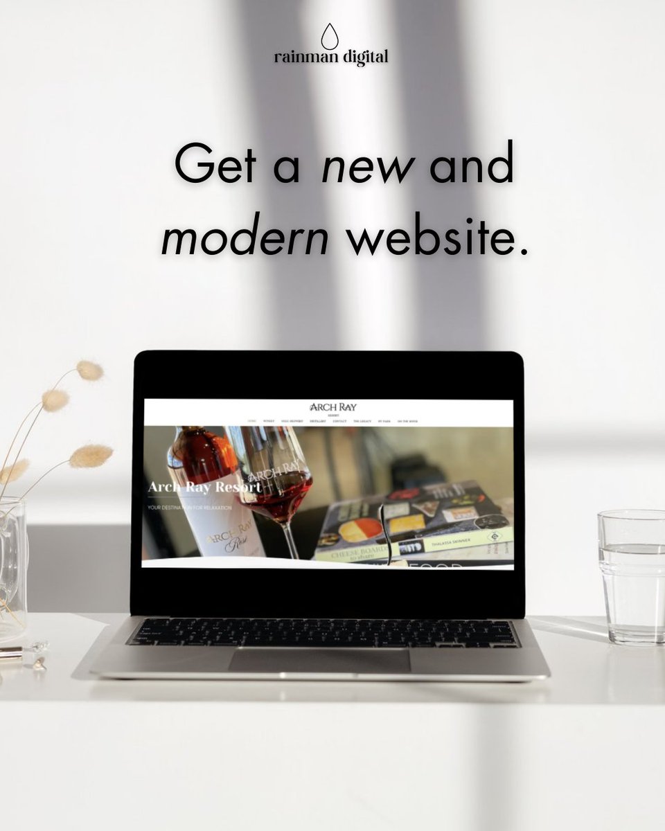 Rainman_Digital's tweet photo. Client highlight of the day: @archrayresort! 🍷 🍷 🍷 We love creating beautiful websites for our lovely clients! https://t.co/n1GRM5WcsE