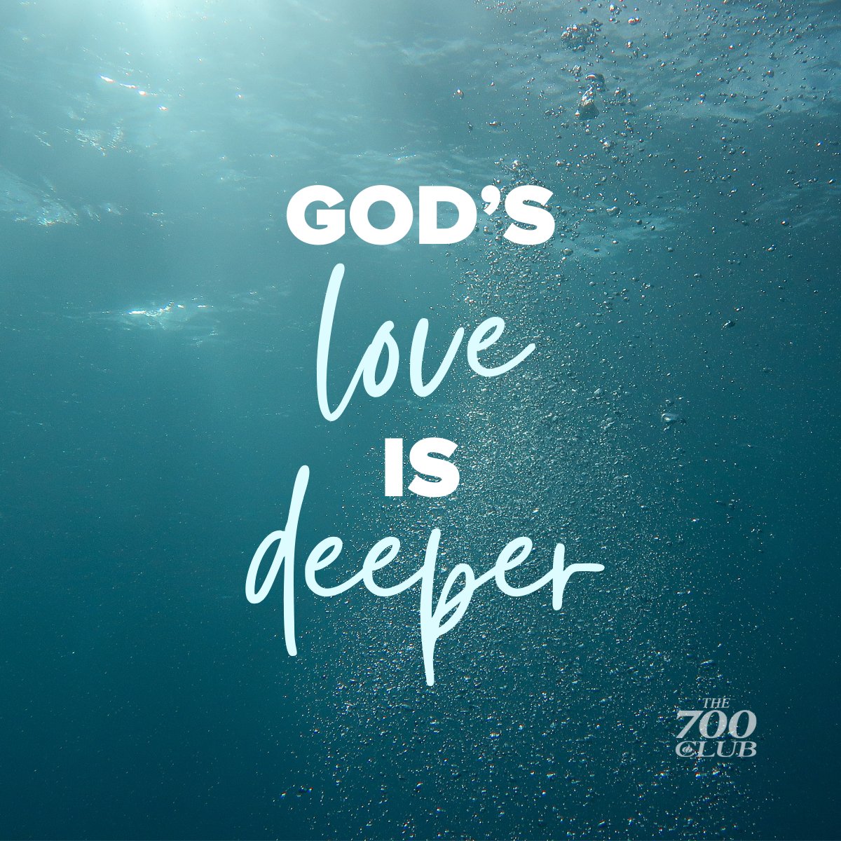 Take us deeper still today, Jesus 🙏