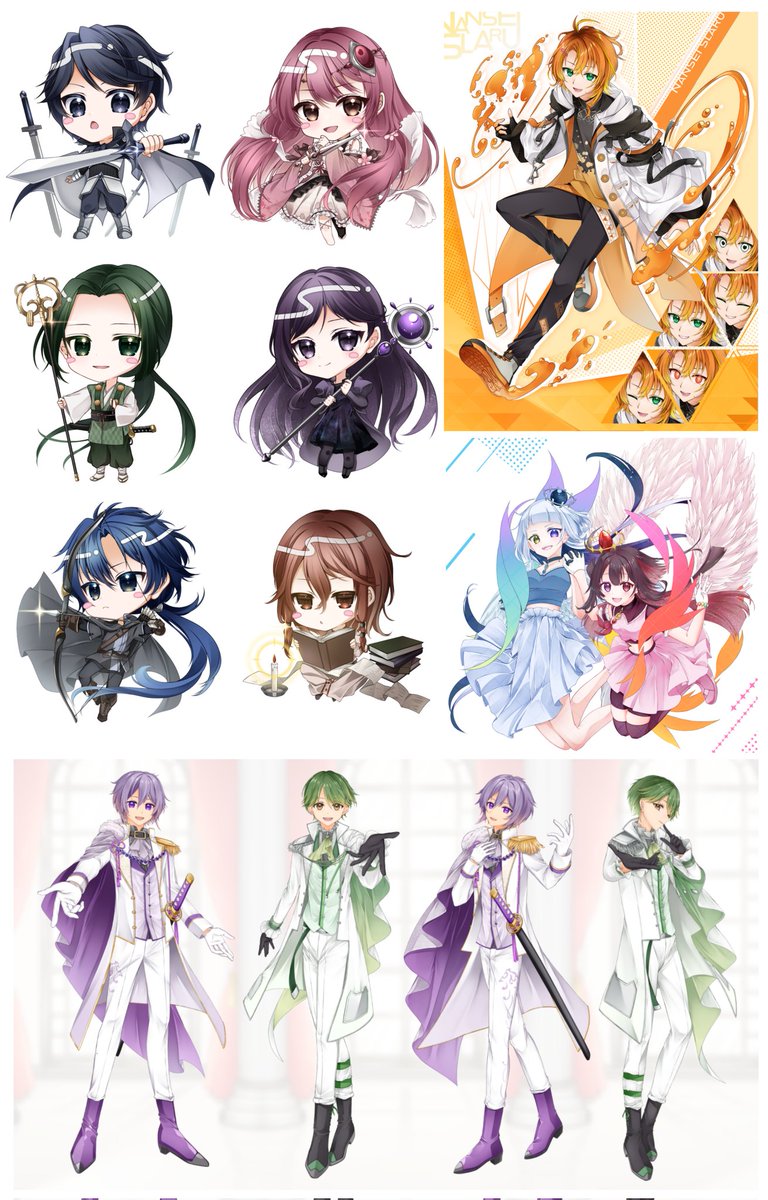 今月描いた絵を晒そう #今月描いたイラストを晒そう 今月公開したご