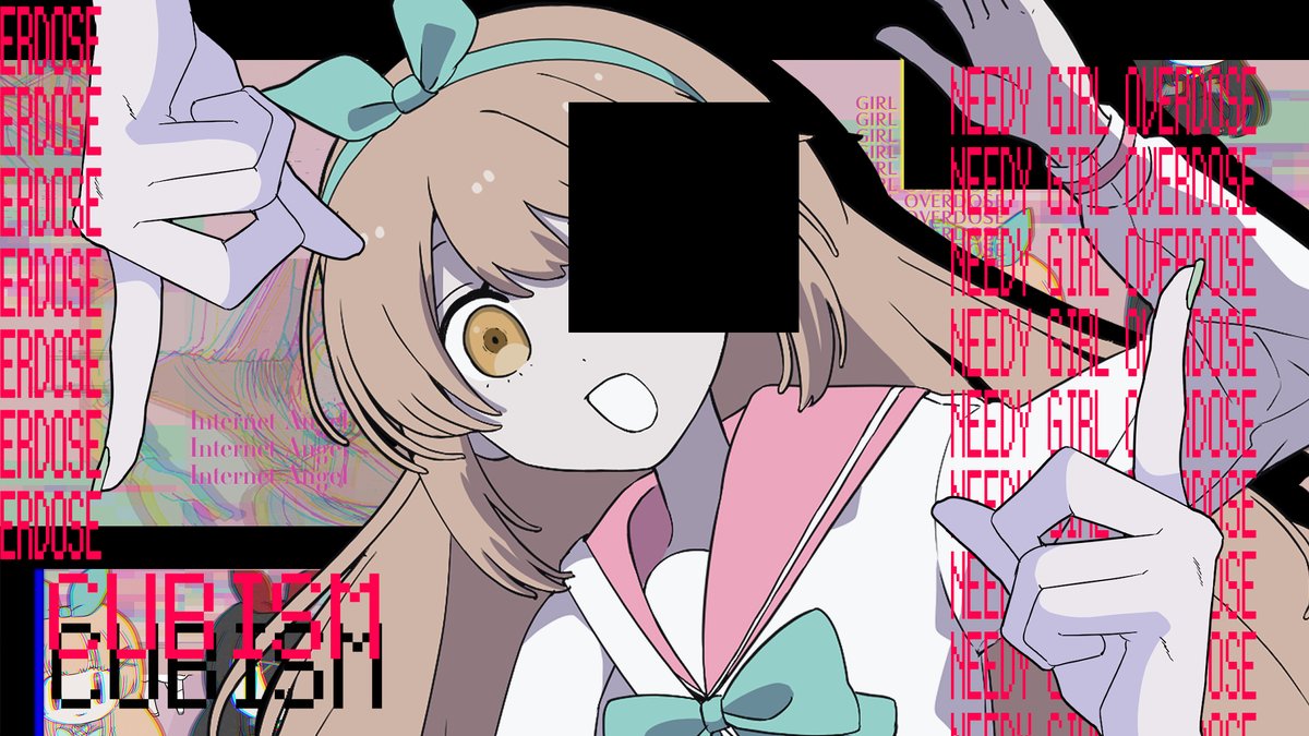 nanahira's tweet photo. 🎀 New Cover Song 🎀
────────────────
きゅびびびびずむ - 超てんちゃん
　 / Cover* ななひら
https://t.co/A7XmQY595C

🎨Thumbnail Illust: はちぷよ
@hachipuyo

🔉Vocal Mix,Mastering: つこ 
@tuko1573
 ────────────────
#歌ってみた #cover #きゅびびびびずむ