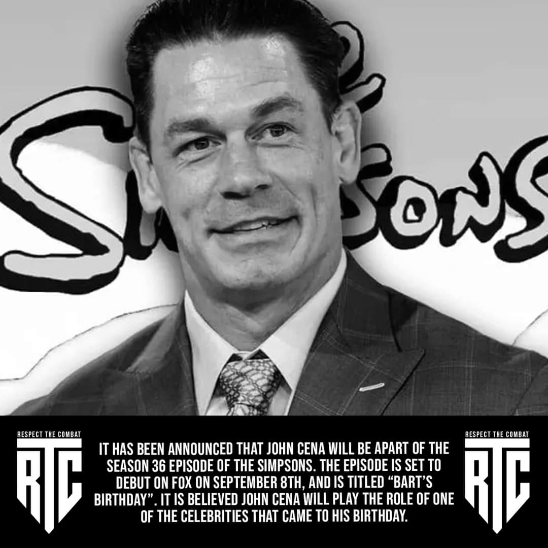 RTCPodcast1's tweet image. Early Tuesday Morning Recap! 

Pat Mcafee taking no off days! AEW Got a tax credit......from Ohio?? John Cena will be on the season premiere of the Simpsons, and MJF is gonna be heading to London a little early! 

#WWE #prowrestling #wrestlingnews #aew #TheSimpsons