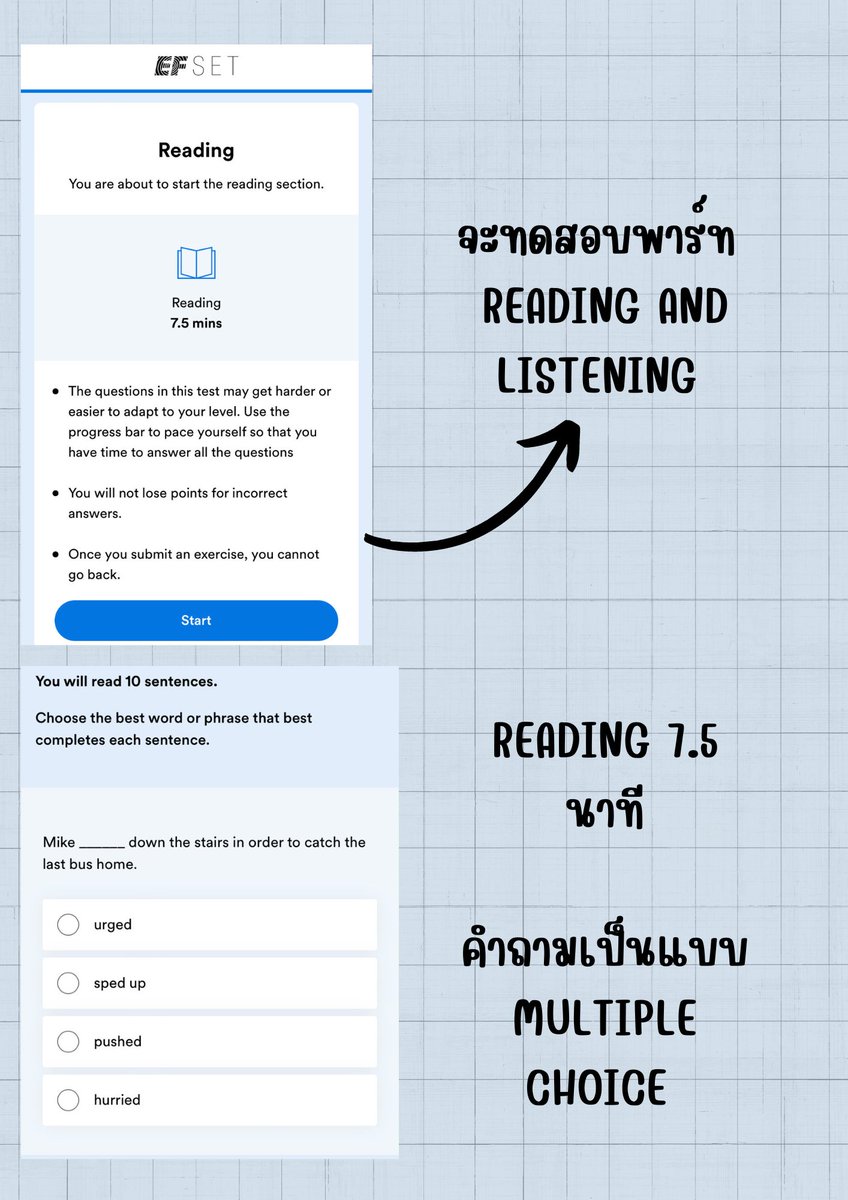 Englishbyginger's tweet photo. แนะนำเว็ป วัดระดับภาษาอังกฤษ (CEFR) ฟรี 👌

ใช้เวลา 15 นาที ทำข้อสอบ reading and listening จากมือถือได้เลย

เผื่อใครอยากลองเช็คคร่าวๆว่า level ภาษาอัง��ฤษเราอยู่ระดับไหน 👇

เว็ป: https://t.co/SLn5BtJs02

ผลคะแนนให้ตามระดับ CEFR จ้า

#DEK68 https://t.co/4nHtFN9UFi