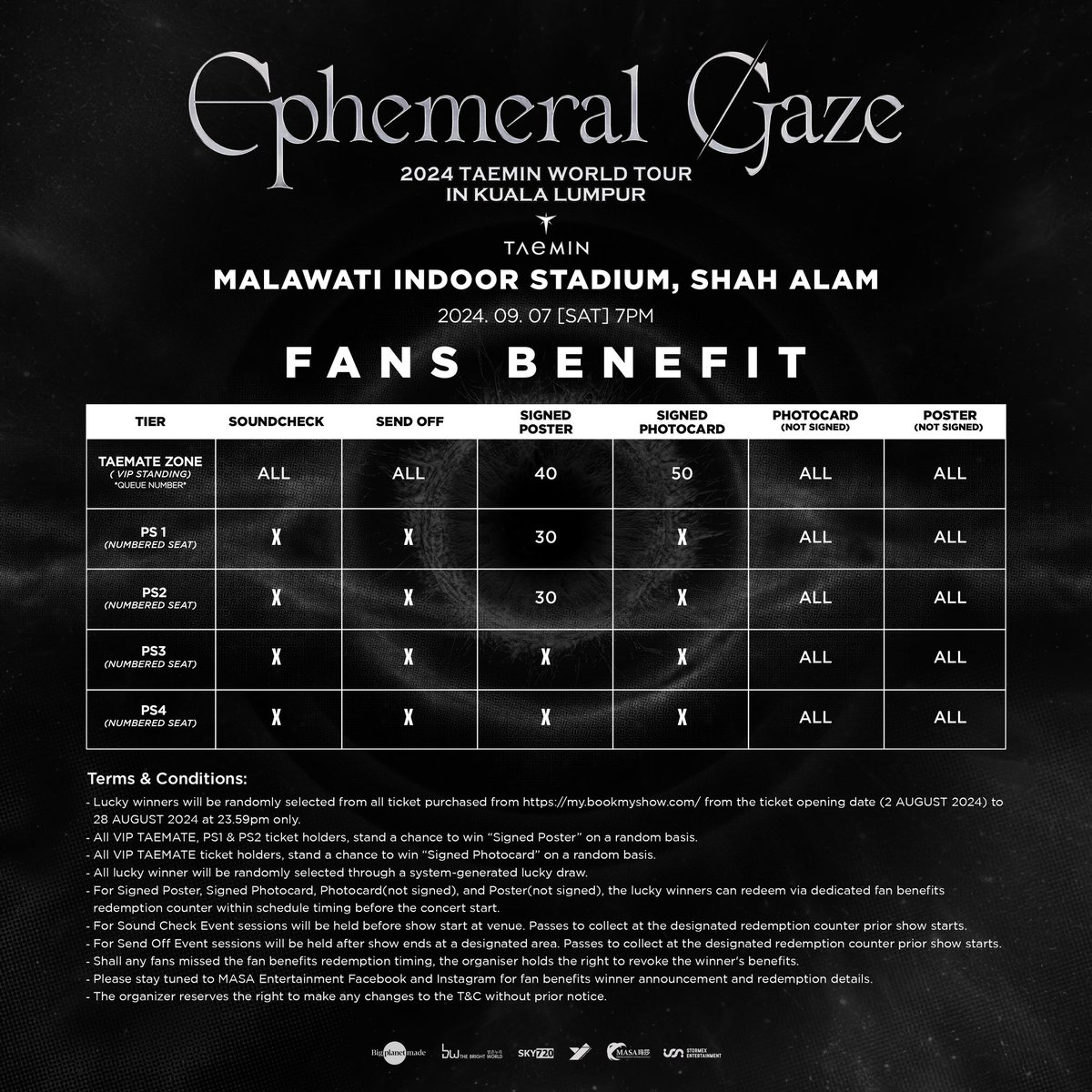 hitzdotmy's tweet photo. TAEMIN WORLD TOUR [Ephemeral Gaze] IN KUALA LUMPUR

📅: 7th September 2024 (Saturday)
🕖: 7PM
📍: Malawati Indoor Stadium, Shah Alam.

#TAEMIN #WORLD_TOUR #Ephemeral_Gaze #TAEMate
#TAEMIN_WORLD_TOUR #EphemeralGazeInKualaLumpur  #HITZConcert #TaeminOnHITZ https://t.co/kCNHs9huXt