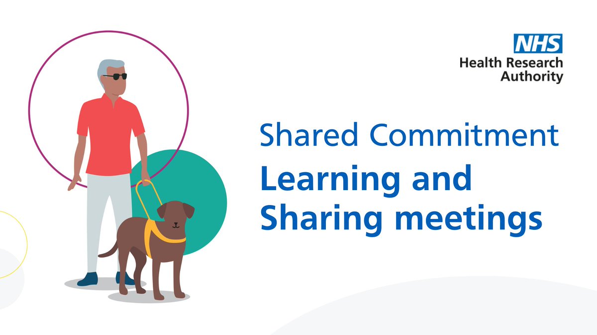 HRA_Latest's tweet image. We're looking forward to meeting the 23 organisations who are part of our #SharedCommitment at our Learning and Sharing meeting today.

During these meetings we share best practice, guidance and innovations to improve Public Involvement.

Find out more ➡️ hra.nhs.uk/about-us/news-…