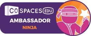 estermagri15's tweet photo. I’m delighted to inform you that I have become a CoSpaces Edu Ambassador!!
You can now contact me in case you need promotional codes to try this VR and AR platform! And I’ll be happy to help with my existing knowledge about it! #cospaces #teaching #VrinEdu https://t.co/eBTluHE0Ue