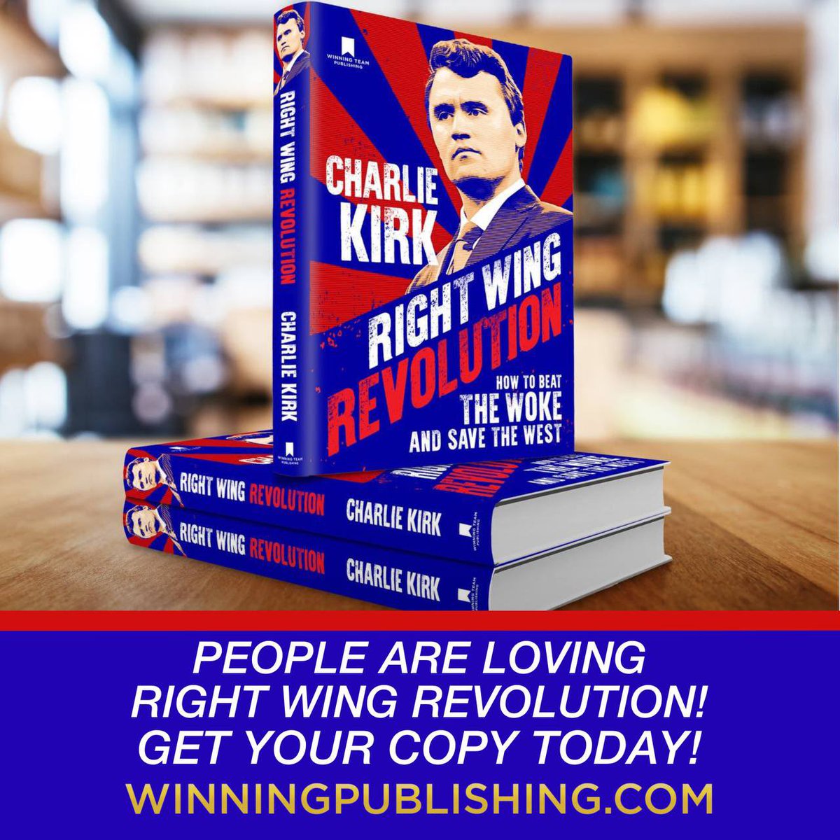 SenatorT32036's tweet photo. Get your copy of Charlie Kirk's new book TODAY at https://t.co/3fBmyKbbZW! https://t.co/eW5Zw0m7Xb