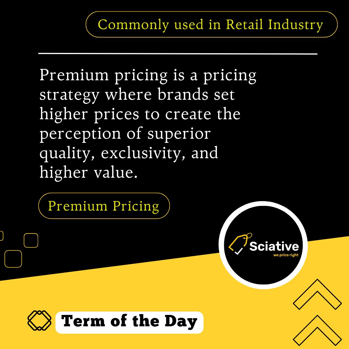 Introducing our 𝐓𝐞𝐫𝐦 𝐨𝐟 𝐭𝐡𝐞 𝐃𝐚𝐲 series! 
Today’s term: 𝐏𝐫𝐞𝐦𝐢𝐮𝐦 𝐏𝐫𝐢𝐜𝐢𝐧𝐠. It's about creating luxury and exclusivity. 

Curious how Rolex sets prices? Check out our article:
sciative.com/research-artic…

#PremiumPricing #PricingStrategy #SciativeSolutions