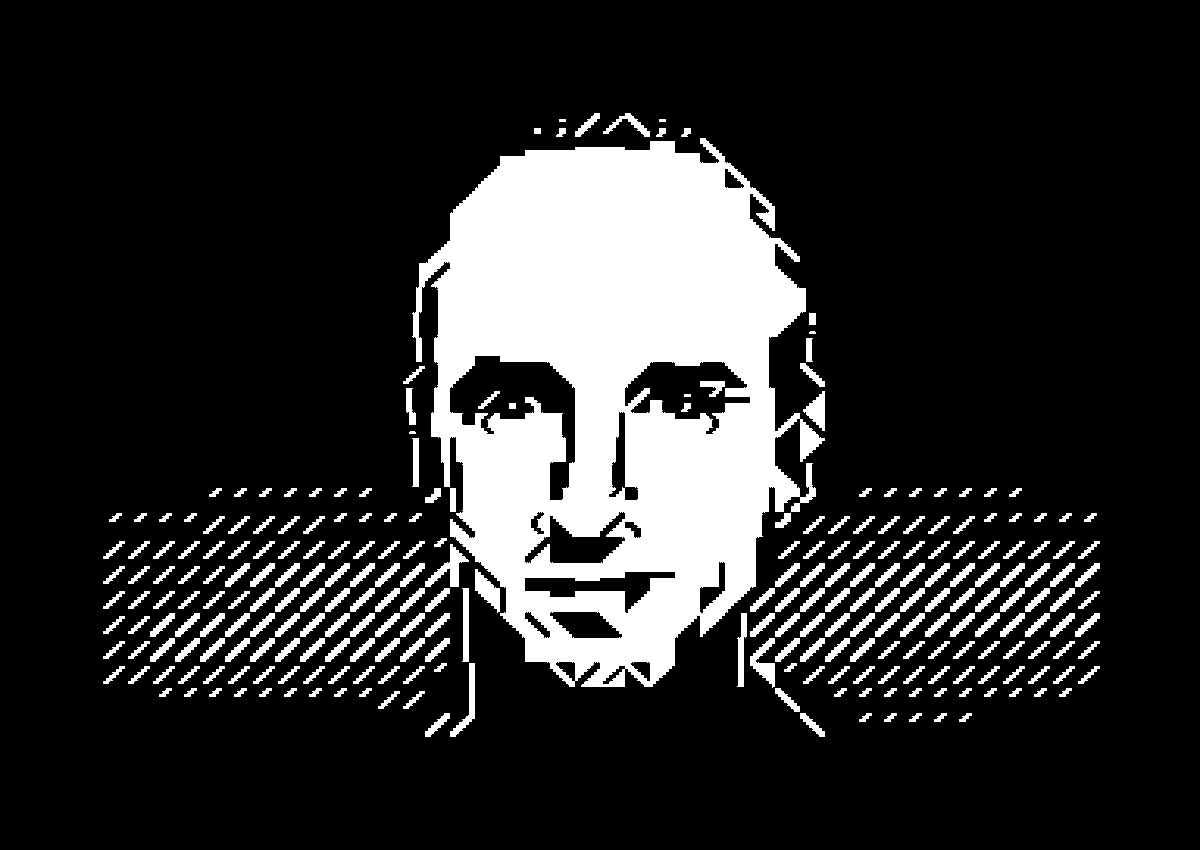 SanderFocus's tweet image. PETSCII portraits!
#commodore64 #asciiart #8bit #textmode