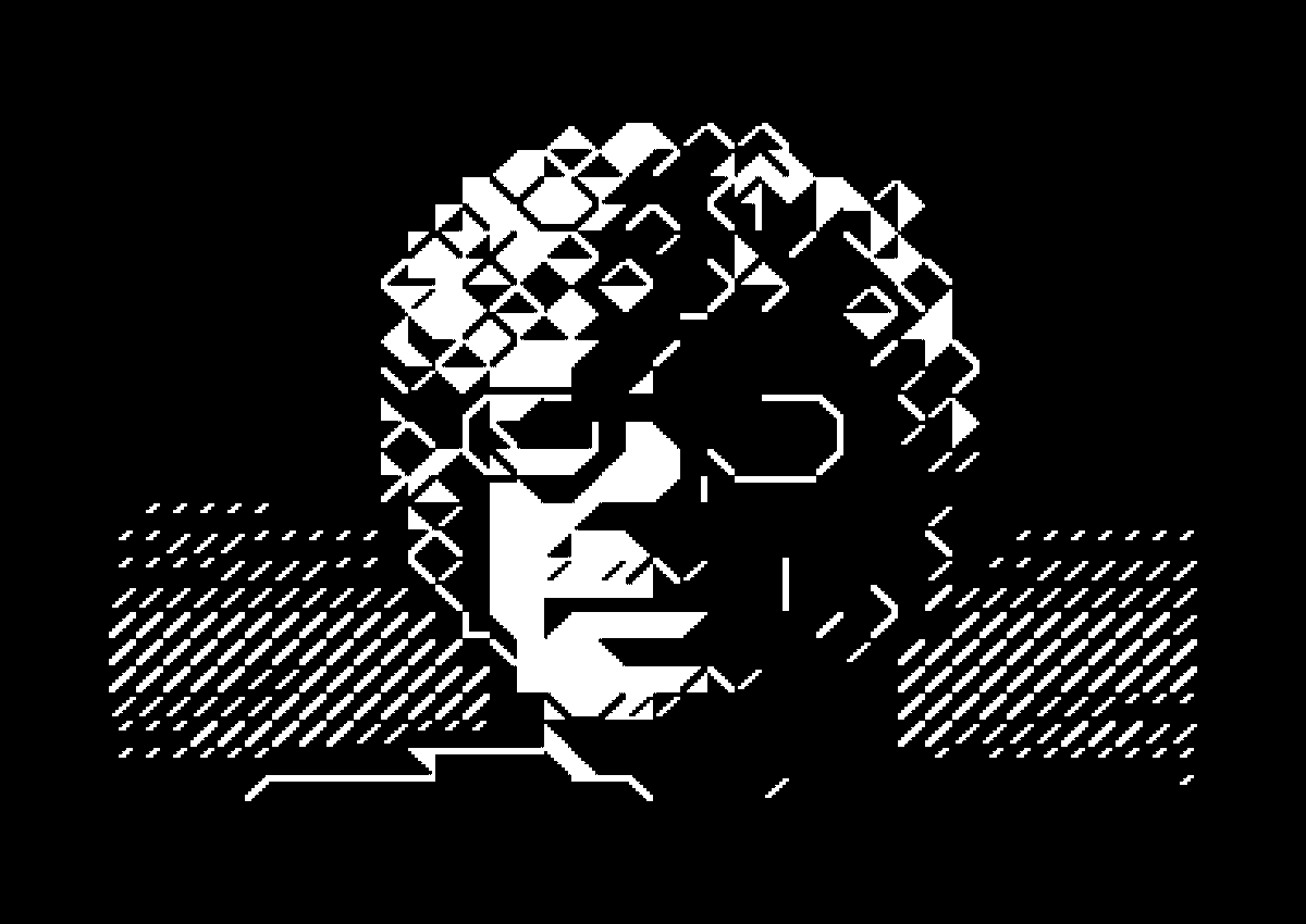 SanderFocus's tweet image. PETSCII portraits!
#commodore64 #asciiart #8bit #textmode