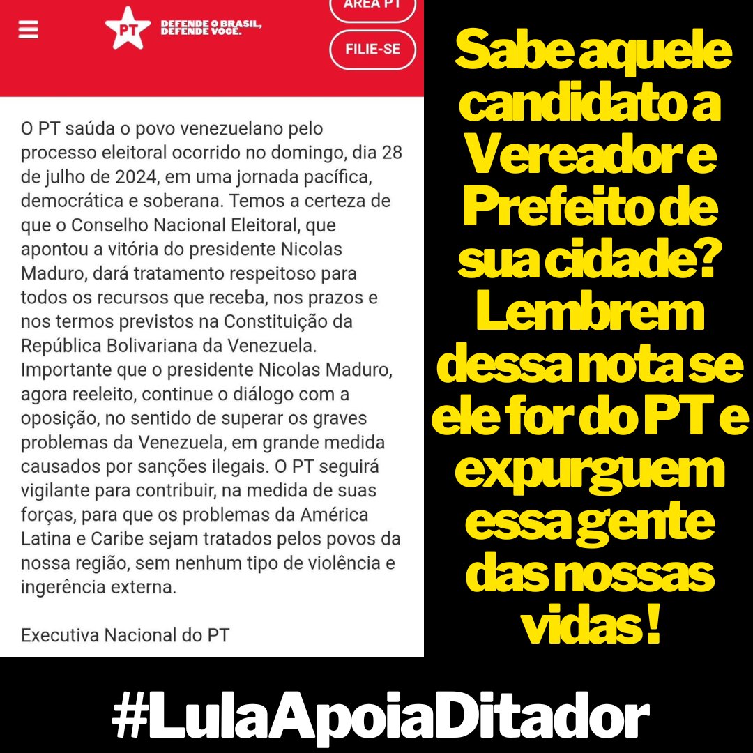 Rasputin de Carvalho terceira conta tweet media