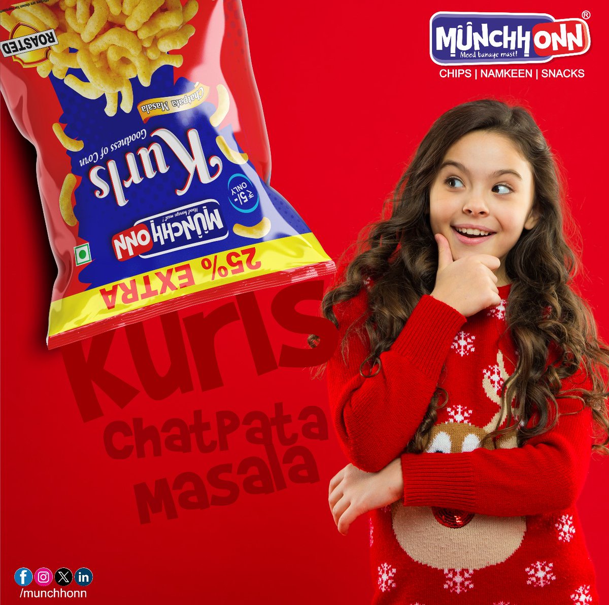 Munchhonn's tweet photo. Kurls khao mood banao !
.
.
#sevsamosa #munchonnsevsamosa #ringaringaa #munchhonnkurls #ringaringa #munchhonnchips #munchhonnpotatochips #munchhonn #munchhonncornrings #munchhonnnamkeens
#bewowindia #munchhonnkrooks https://t.co/FQR45pi3Me