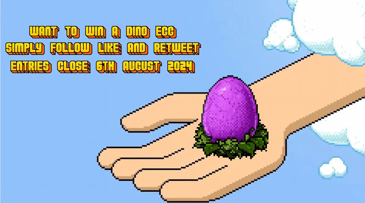 Origin_Eucalypt's tweet image. Good evening everyone!

How would you like to win a Dino Egg on @HabboOrigins ?

Simply follow me, like this and re-tweet this post.

Entries close 6th August 2024 at 8:30pm AEST

2 Runner ups will also be selected to win themselves a Marrs Green Plastic Pod Chair!

#Habbo