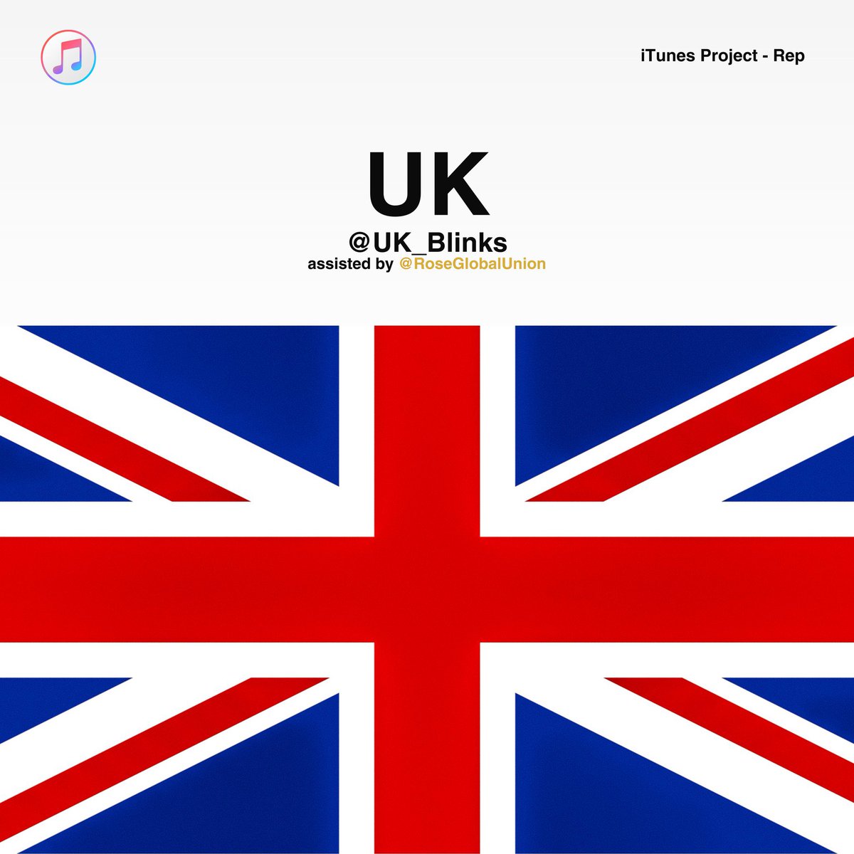 #RGU_Notice | If you’re from UK and willing to help participating in UK iTunes Project please DM us!