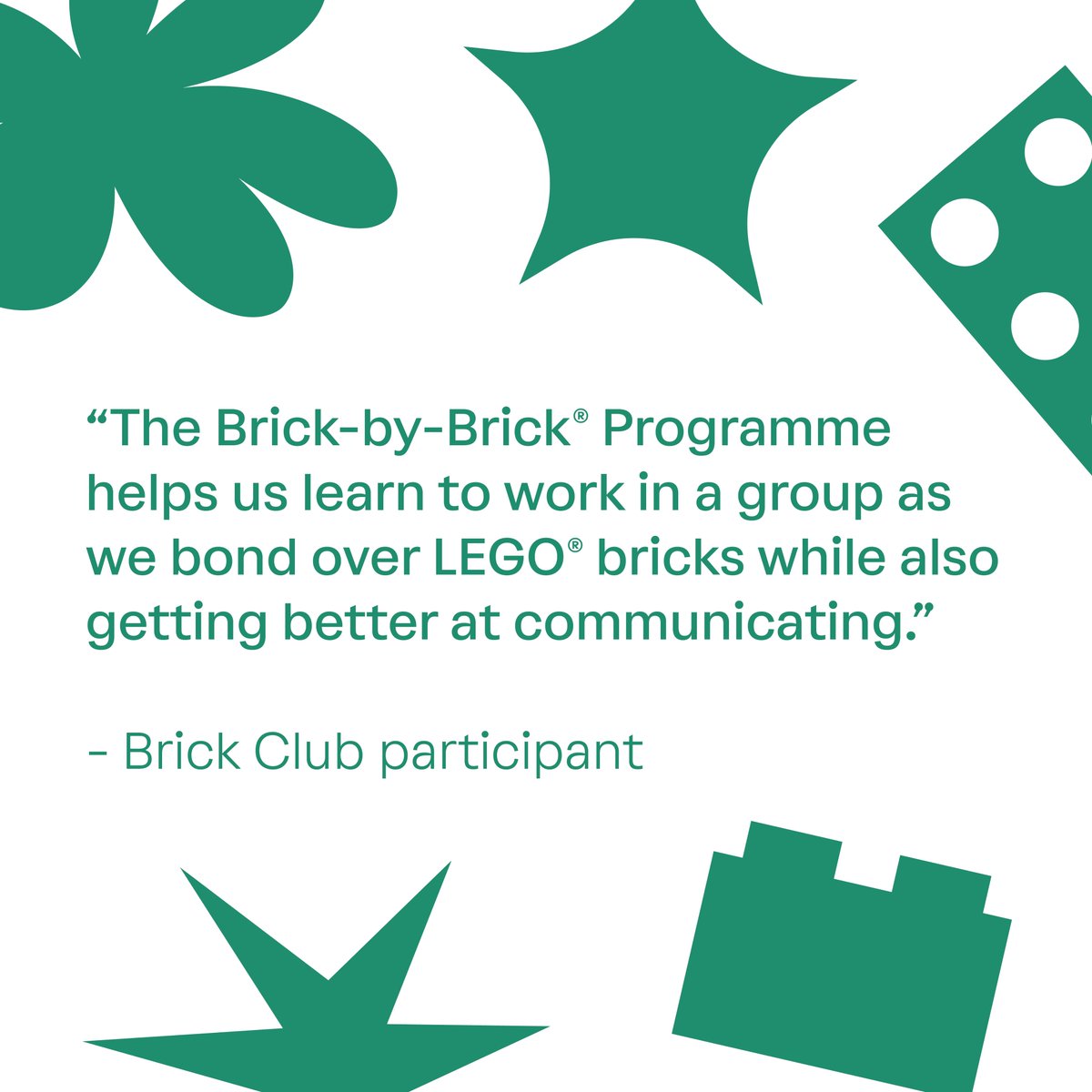 “I like it more than the tablet.”

Find out why our Brick Club members love the Brick-by-Brick® programme: playincluded.com/en-GB/brick-cl…

#LEGOTherapy #LearningThroughPlay