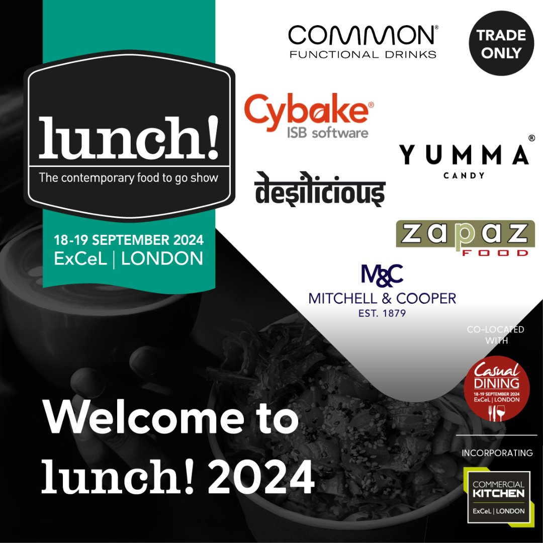 Discover these incredible brands and more at lunch! 🔥🔥

<a href="/Cybake/">Cybake bakery software</a> - stand L787
Desilicious - stand SU-13
Mitchell &amp; Cooper - stand L381
Yumma Candy - stand L533
Drink Common - stand L985
Zapaz Food B.V. - stand L480