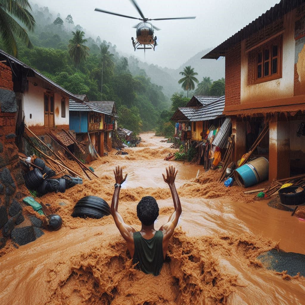smartguyrithik's tweet photo. Scary #Wayanad
#WayanadLandslide https://t.co/xRPOok2pC0