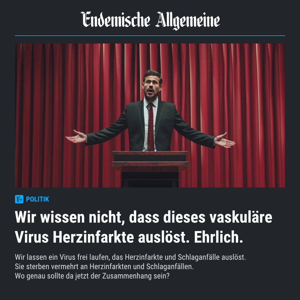 DieEndemische's tweet photo. Aus gegebenem Anlass. https://t.co/AxKg2mKtLd