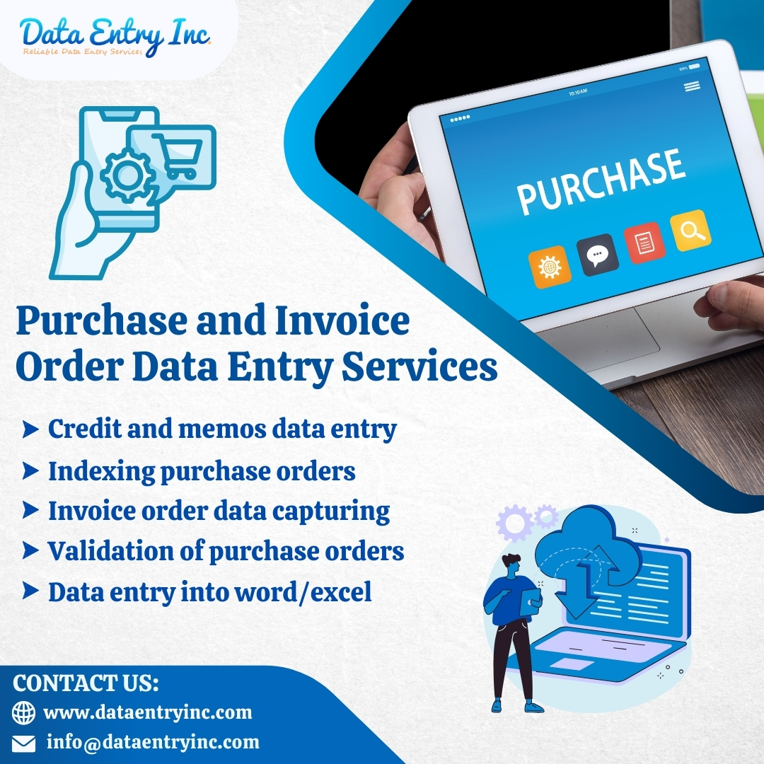 Data_Entry_Inc's tweet image. Keep your business running smoothly with Data Entry Inc.&apos;s purchase and invoice order data entry services. 
To know more - dataentryinc.com/invoice-purcha…
#invoicedataentry, #dataentryinvoices, #invoicedataentryservices, #invoiceorderdataentry,
