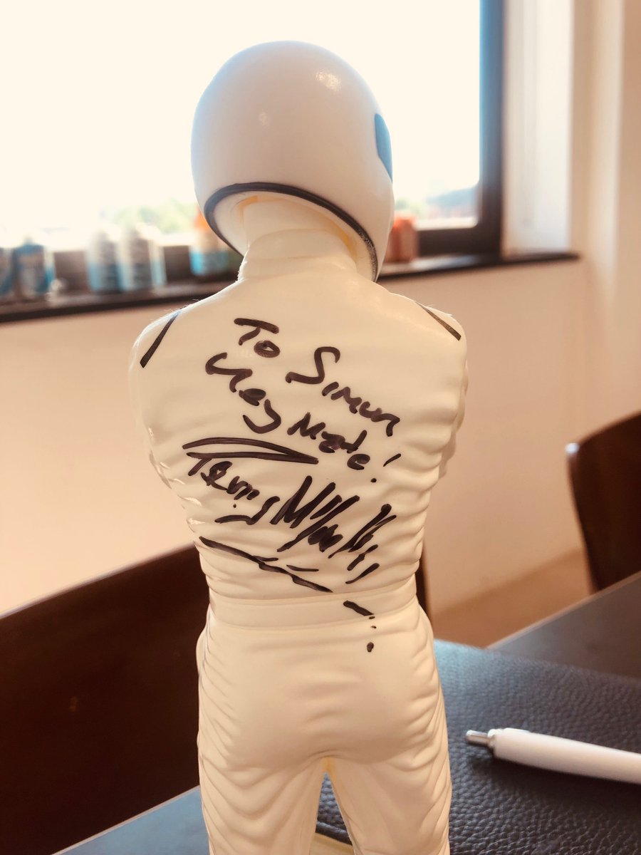 The man... The myth... The figurine...

Great to catch up with our friend <a href="/original_stig/">Perry McCarthy</a> Perry  McCarthy at NOAH HQ yesterday to discuss an exciting new venture. 

And yes, of course he signed our #Stig.