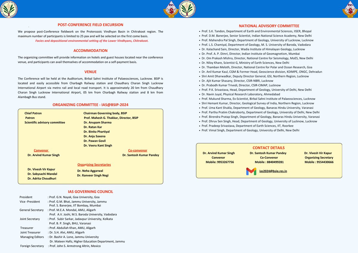 Indian Association of Sedimentologists tweet media