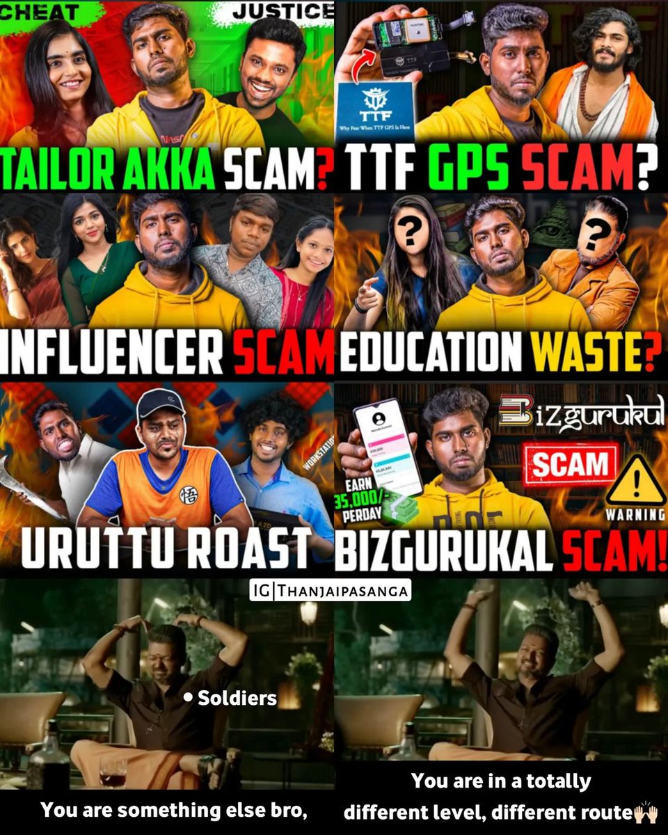 SriniNTK's tweet image. இந்த தற்குறி பன்னிங்க கிட்ட உன்ன போல ஒரு சிங்கத்த பதி கேட்ட ஒண்ணுமே தெரியாது

Hey Commander I&apos;m proud to be your Solider 
@A2D_Army @PCDocNanda 🤙🏻💥😎

💥 Solo R &amp;amp;D King A2d Rocked ✅ 
🤡 Total Tharkuri Man fans shocked 🤡

Ne seitha oru oru sambavam tharamana sambavam

#A2D_Army