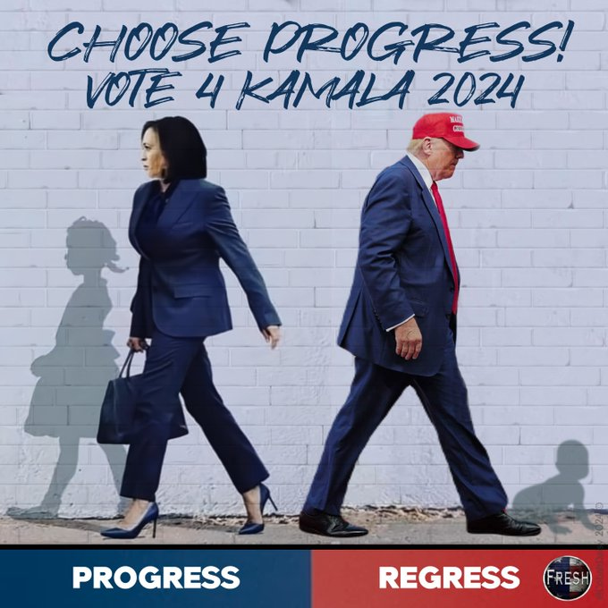 MurphyJenCubs's tweet photo. Red hats are sooooo 1860!  The excitement the country feels right now is our first step toward making maga disappear...be a part of the progress.
#FreshUnity #DemVoice1 #KamalaHarris2024 https://t.co/UpgmrbizCb