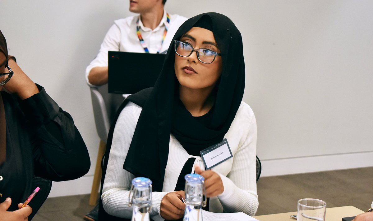 WFW_LLP's tweet photo. 👋 Last week, we were happy to welcome 17 Year 12 students to our London office for a three-day introduction to law and professional services in partnership with @Causeway_Edu.

A huge thank you to all our volunteers and participating students!

#Sustainability #SocialMobility https://t.co/IyGl22whgk