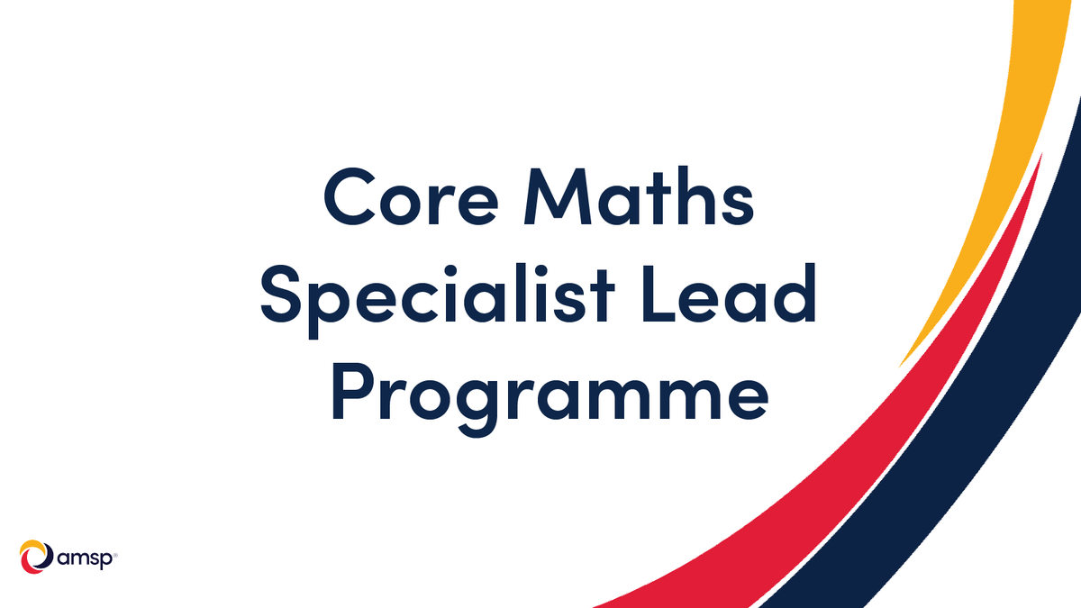 Advanced_Maths's tweet image. Do you need help in strengthening and sustaining your current or future Core Maths offer?

Our Core Maths Specialist Leads provide tailored, one-to-one support for your school in delivering Core Maths #CoreMaths #MathsSupport

To find out more please visit
ow.ly/FInI50ROH8K