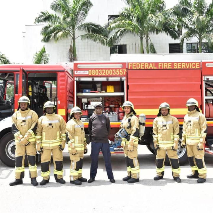PRESS RELEASE

FEDERAL FIRE SERVICE BOSS STRENGTHENS FIRE SAFETY MEASURES NATIONWIDE DURING THE PLANNED NATIONWIDE PROTEST

The Federal Fire Service, under the leadership of Controller General, Engr Jaji O. Abdulganiyu MIFire.E, MNSE, amidst uncertainties