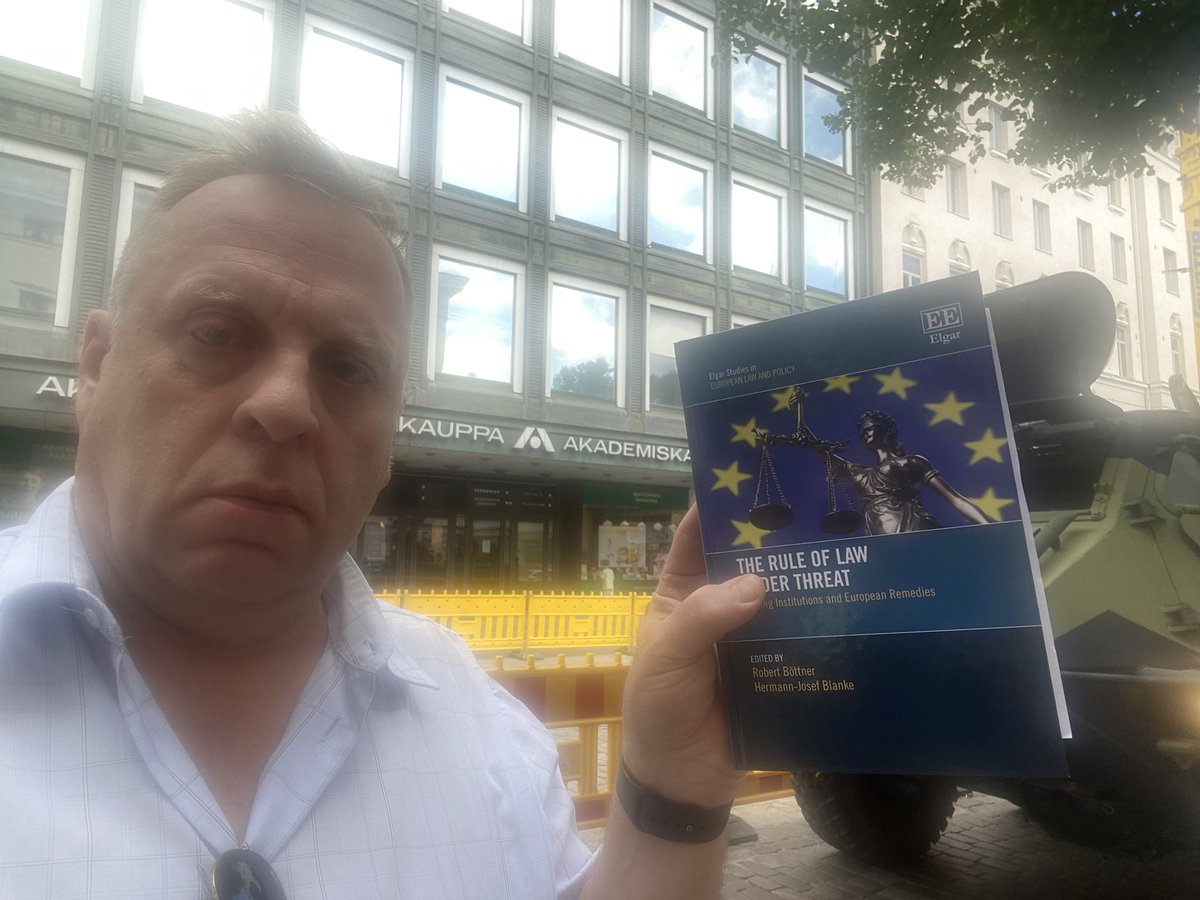 Julkaisu eurooppalaisista arvoista ja oikeusvaltiosta. Valitettavan ajankohtainen.
